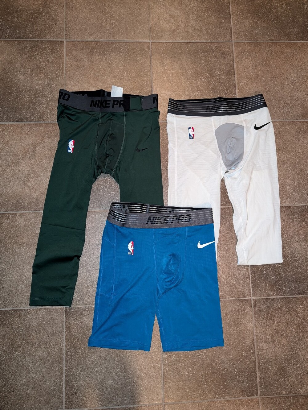 Nike Nba Pro Compression Tights Large Bundle